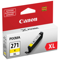 Canon 0339C001AA Yellow Genuine Ink Cartridge (CLI-271XL)