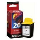 New Original Lexmark #20 Tri-Color Ink Cartridge (15M0120)