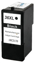 Lexmark #36XL Black Remanufactured Ink Cartridge (18C2170)
