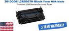 3010C001,CRG057H High Yield Black Premium USA Remanufactured Brand  Toner