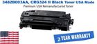 3482B003AA, CRG324 II, 324X Black Premium USA Remanufactured Brand Toner