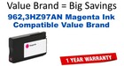 962,3HZ96AN Cyan Compatible Value Brand ink
