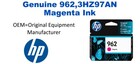 962,3HZ97AN Genuine Magenta HP Ink