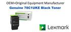 Genuine Lexmark 78C1UKE Black Ultra High Yield