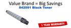 Ricoh 842091 New Generic Brand Black Toner Cartridge