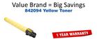 Ricoh 842094 New Generic Brand Yellow Toner Cartridge