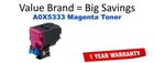 Konica Minolta A0X5333 Magenta Remanufactured Toner
