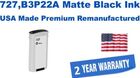 727,B3P22A Matte Black Premium USA Made Remanufactured ink
