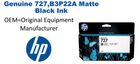 727,B3P22A Genuine HP Matte Black Ink