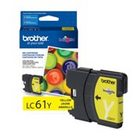 Genuine Brother LC61Y Yellow Ink Cartridge