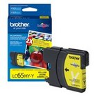 Genuine Brother LC65HYY High Yield Yellow Ink Cartridge