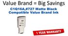 C1Q16A,#764 Matte Black Compatible Value Brand ink