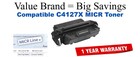 C4127X,27X MICR Compatible Value Brand toner