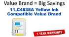 11,C4838A Yellow Compatible Value Brand ink