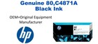 80,C4871A Genuine Black HP Ink