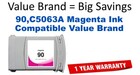 90,C5063A Magenta Compatible Value Brand ink