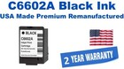 C6602A Black Premium USA Made Remanufactured ink