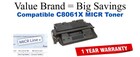 C8061,61X MICR Compatible Value Brand toner
