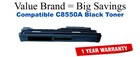 C8550A,822A Black Compatible Value Brand toner
