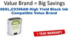 88XL,C9396AN High Yield Black Compatible Value Brand ink