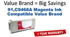 91,C9468A Magenta Compatible Value Brand ink