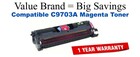 C9703A,121A Magenta Compatible Value Brand toner
