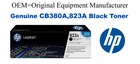 CB380A,823A Genuine Black HP Toner