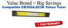 CB382A,823A Yellow Compatible Value Brand toner