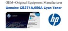 CE271A,650A Genuine Cyan HP Toner