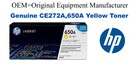 CE272A,650A Genuine Yellow HP Toner