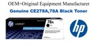 CE278A,78A Genuine Black HP Toner