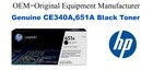 CE340A,651A Genuine Black HP Toner