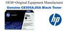 CE505A,05A Genuine Black HP Toner