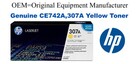 CE742A,307A Genuine Yellow HP Toner