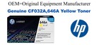 CF032A,646A Genuine Yellow HP Toner