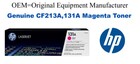 CF213A,131A Genuine Magenta HP Toner