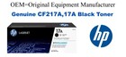 CF217A,17A Genuine Black HP Toner