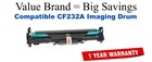 CF232A Black Compatible Value Brand Drum