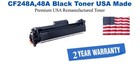 CF248A,48A Black Premium USA Remanufactured Brand Toner