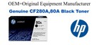 CF280A,80A Genuine Black HP Toner