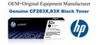 CF283X,83X Genuine High Yield Black HP Toner
