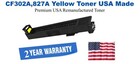 CF302A,827A Yellow Premium USA Remanufactured Brand Toner