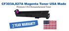 CF303A,827A Magenta Premium USA Remanufactured Brand Toner
