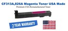 CF313A,826A Magenta Premium USA Remanufactured Brand Toner