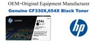 CF330X,654X Genuine High Yield Black HP Toner