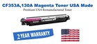 CF353A,130A Magenta Premium USA Remanufactured Brand Toner
