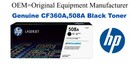 CF360A,508A Genuine Black HP Toner