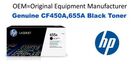 CF450A,655A Genuine Black HP Toner
