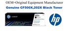 CF500X,202X Genuine High Yield Black HP Toner