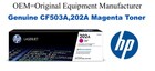 CF503A,202A Genuine Magenta HP Toner